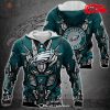 NFL Football Philadelphia Eagles Special Skull Style Hoodie Sweatshirt 3D