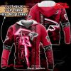 Personalized Name Atlanta Falcons NFL New Baby Yoda Sports Hoodie Sweatshirt 3D