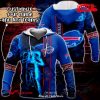 Personalized Name Buffalo Bills NFL New Baby Yoda Sports Hoodie Sweatshirt 3D