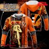 Personalized Name Cincinnati Bengals NFL Baby Yoda Sports Hoodie Sweatshirt 3D