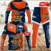 Personalized Name Denver Broncos NFL Universe Light Design Hoodie Sweatshirt 3D
