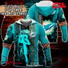 Personalized Name Miami Dolphins NFL New Baby Yoda Sports Hoodie Sweatshirt 3D