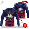 Personalized Name New York Giants NFL Universe Light Design Hoodie Sweatshirt 3D