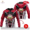 Personalized Name Tampa Bay Buccaneers NFL Universe Light Design Hoodie Sweatshirt 3D
