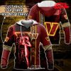 Personalized Name Washington Redskins NFL New Baby Yoda Sports Hoodie Sweatshirt 3D