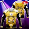 Pittsburgh Steelers NFL Knight Templar Armor Hoodie Sweatshirt 3D