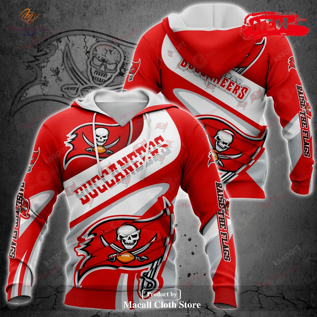 Tampa Bay Buccaneers NFL Luxury Style For Sports Fans Hoodie Sweatshirt 3D Tampa Bay Buccaneers NFL Luxury Style For Sports Fans Hoodie Sweatshirt 3D