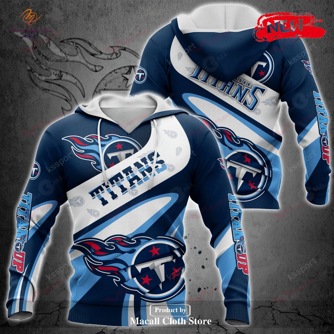Tennessee Titans NFL Luxury Style For Sports Fans Hoodie Sweatshirt 3D Tennessee Titans NFL Luxury Style For Sports Fans Hoodie Sweatshirt 3D