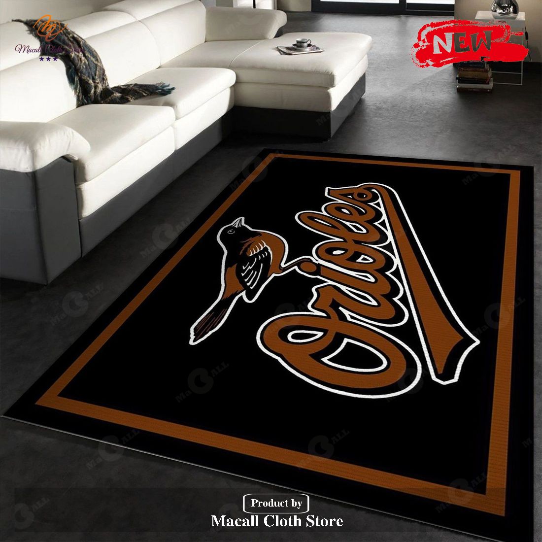 Baltimore Orioles Imperila Spirit Rug Area Rug Living room and bedroom Rug - Indoor Outdoor Rugs Baltimore Orioles Imperila Spirit Rug Area Rug Living room and bedroom Rug - Indoor Outdoor Rugs