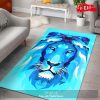 Blue Clown Jump Area Rug Room Decor Floor Decor Home Decor – Indoor Outdoor Rugs