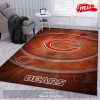 Chicago Bulls X 6 NFL Area Rug Bedroom Rug- Indoor Outdoor Rugs