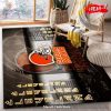 Cleveland Browns NFL Rug Room Carpet Sport Custom Area Floor Home Decor V4 – Indoor Outdoor Rugs