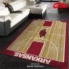 College Home Court Arizona State Basketball Team Logo Area Rug Kitchen Rug Home Decor Floor Decor – Indoor Outdoor Rugs