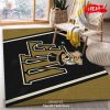 College Spirit State Sport Area Rug Team Logo Home Decor Floor Decor – Indoor Outdoor Rugs