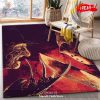 Fox Ver1 Area Rug Living Room Rug- Indoor Outdoor Rugs