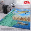 Freddy Vs Jason Rug Bedroom Rug Home Decor Floor Decor – Indoor Outdoor Rugs