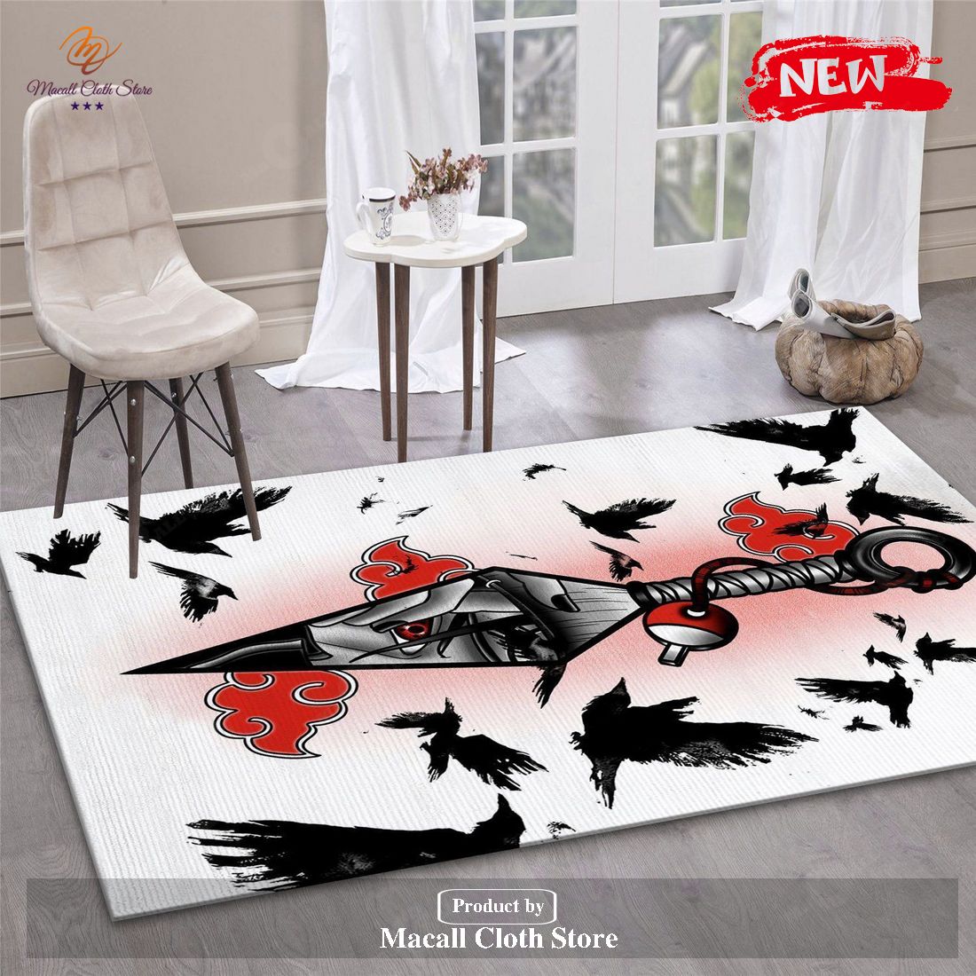 Itachi Uchiha Anime Rug Living Room Rug- Indoor Outdoor Rugs Itachi Uchiha Anime Rug Living Room Rug- Indoor Outdoor Rugs