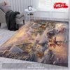 Mickey And Minnie Sweetheart Cafe Christmas Gift Rug Living Room Rug Home Decor Floor Decor – Indoor Outdoor Rugs
