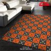 Milliken NFL Distressed Helmet Indianapolis Colts Area Rug Area Rug Kitchen Rug Home Decor Floor Decor – Indoor Outdoor Rugs