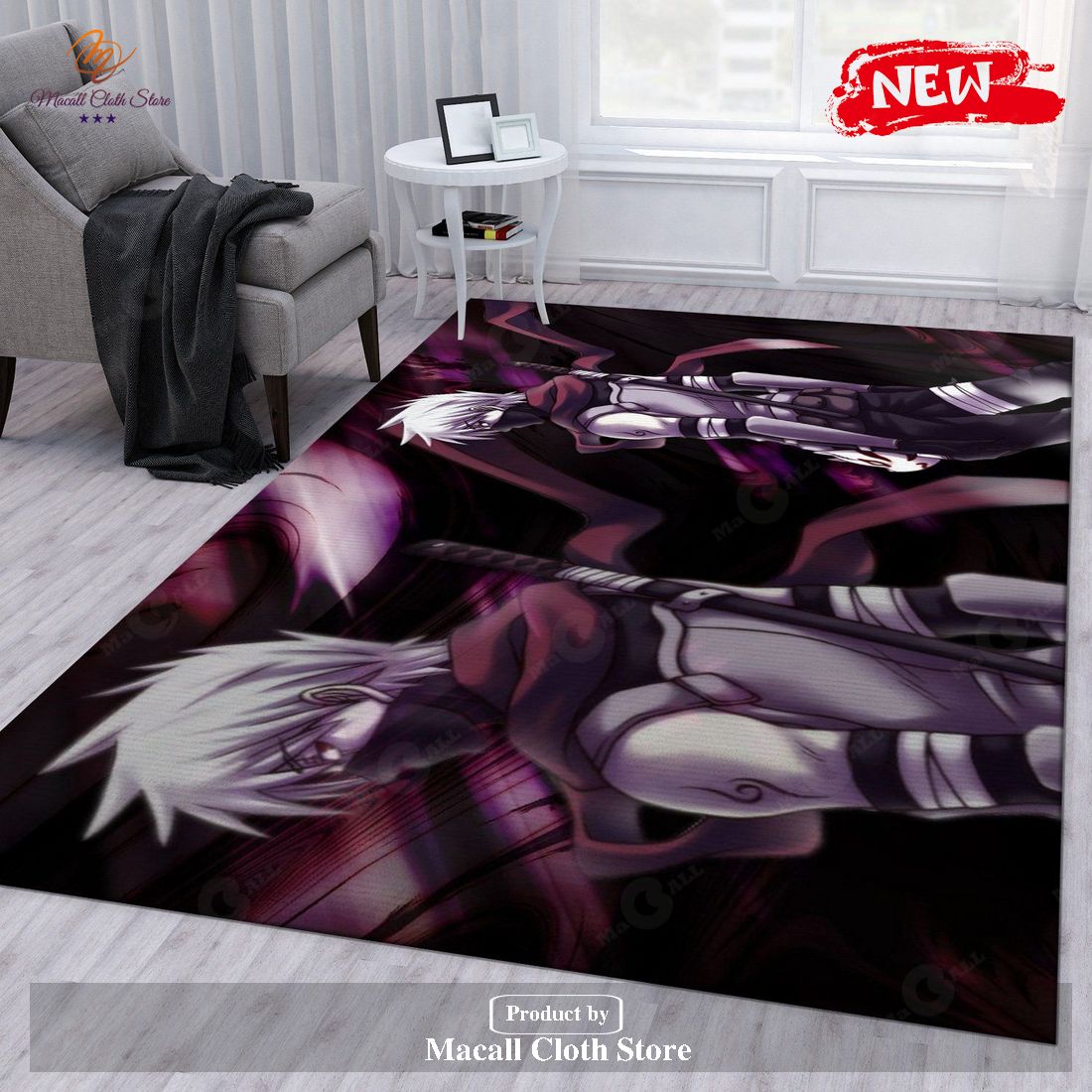 Naruto Ver2 Manga Area Rug Bedroom Rug Home US Decor - Indoor Outdoor Rugs Naruto Ver2 Manga Area Rug Bedroom Rug Home US Decor - Indoor Outdoor Rugs