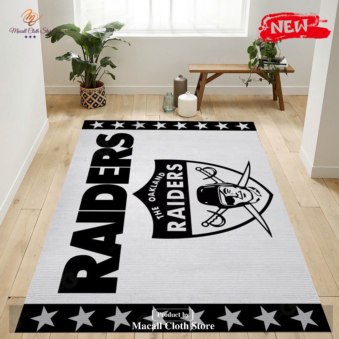 Oakland Raiders 2 Banner NFL Team Logo Rug Bedroom Rug- Indoor Outdoor Rugs Oakland Raiders 2 Banner NFL Team Logo Rug Bedroom Rug- Indoor Outdoor Rugs