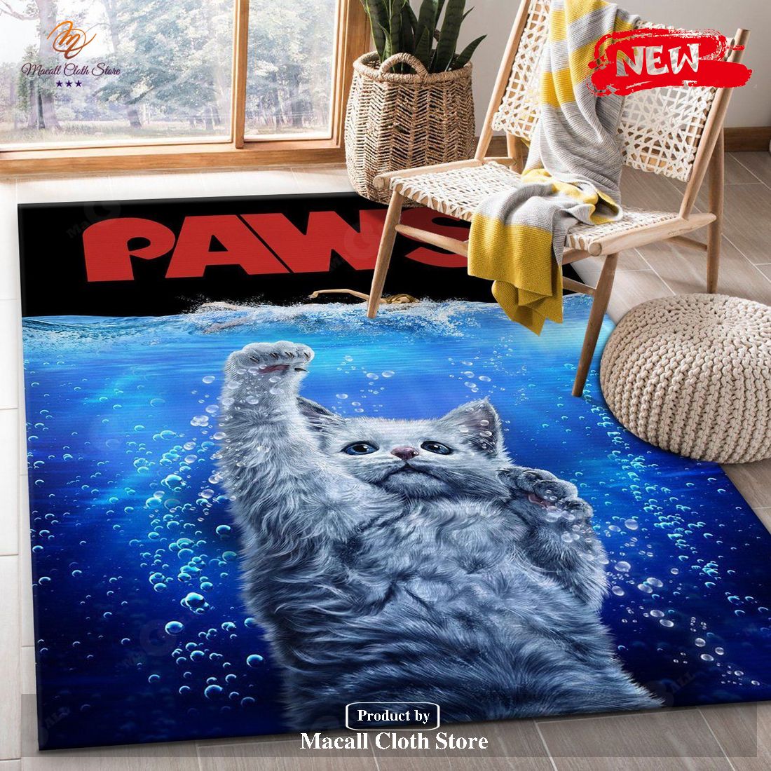 Ocean Monster Cat Terror Area Rug Carpet Living Room Rug Home Decor Floor Decor - Indoor Outdoor Rugs Ocean Monster Cat Terror Area Rug Carpet Living Room Rug Home Decor Floor Decor - Indoor Outdoor Rugs