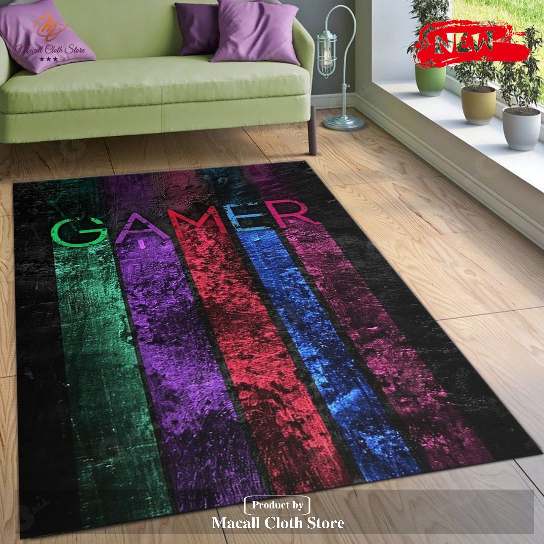 Playstation V11 Area Rug Bedroom Rug Home US Decor – Indoor Outdoor Rugs