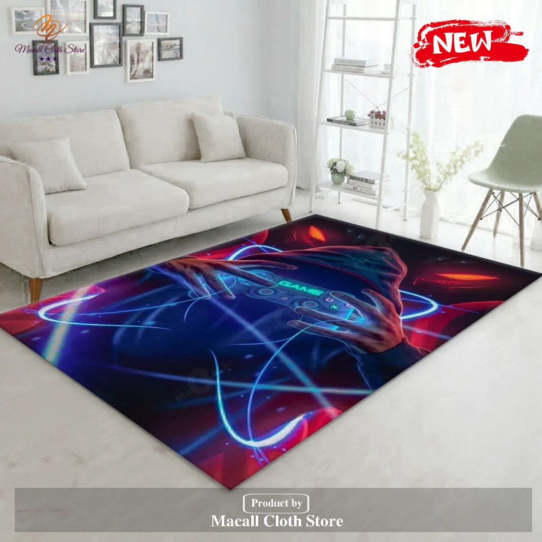 Playstation V2 Rug Living Room Rug Home US Decor – Indoor Outdoor Rugs
