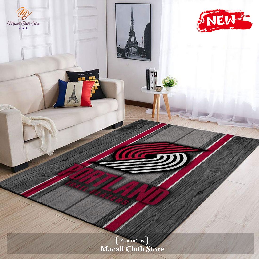 Portland Trailblazers Nba Team Logo Wooden Style Nice Gift Home Decor Rectangle Area Rug - Indoor Outdoor Rugs Portland Trailblazers Nba Team Logo Wooden Style Nice Gift Home Decor Rectangle Area Rug - Indoor Outdoor Rugs