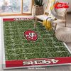 San Francisco 49ers Banner NFL Logo Area Rug For Gift Living Room Rug- Indoor Outdoor Rugs
