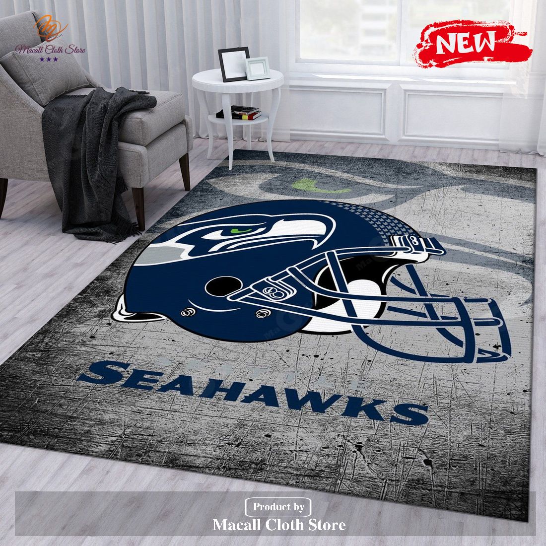 Seattle Seahawks Football NFL Rug Living Room Rug Home Decor Floor Decor - Indoor Outdoor Rugs Seattle Seahawks Football NFL Rug Living Room Rug Home Decor Floor Decor - Indoor Outdoor Rugs