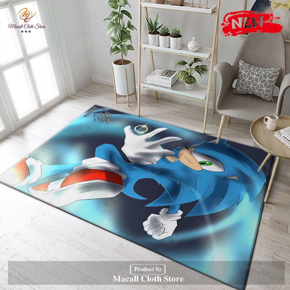 Sonic Area Rug Carpet Kitchen Rug – Indoor Outdoor Rugs