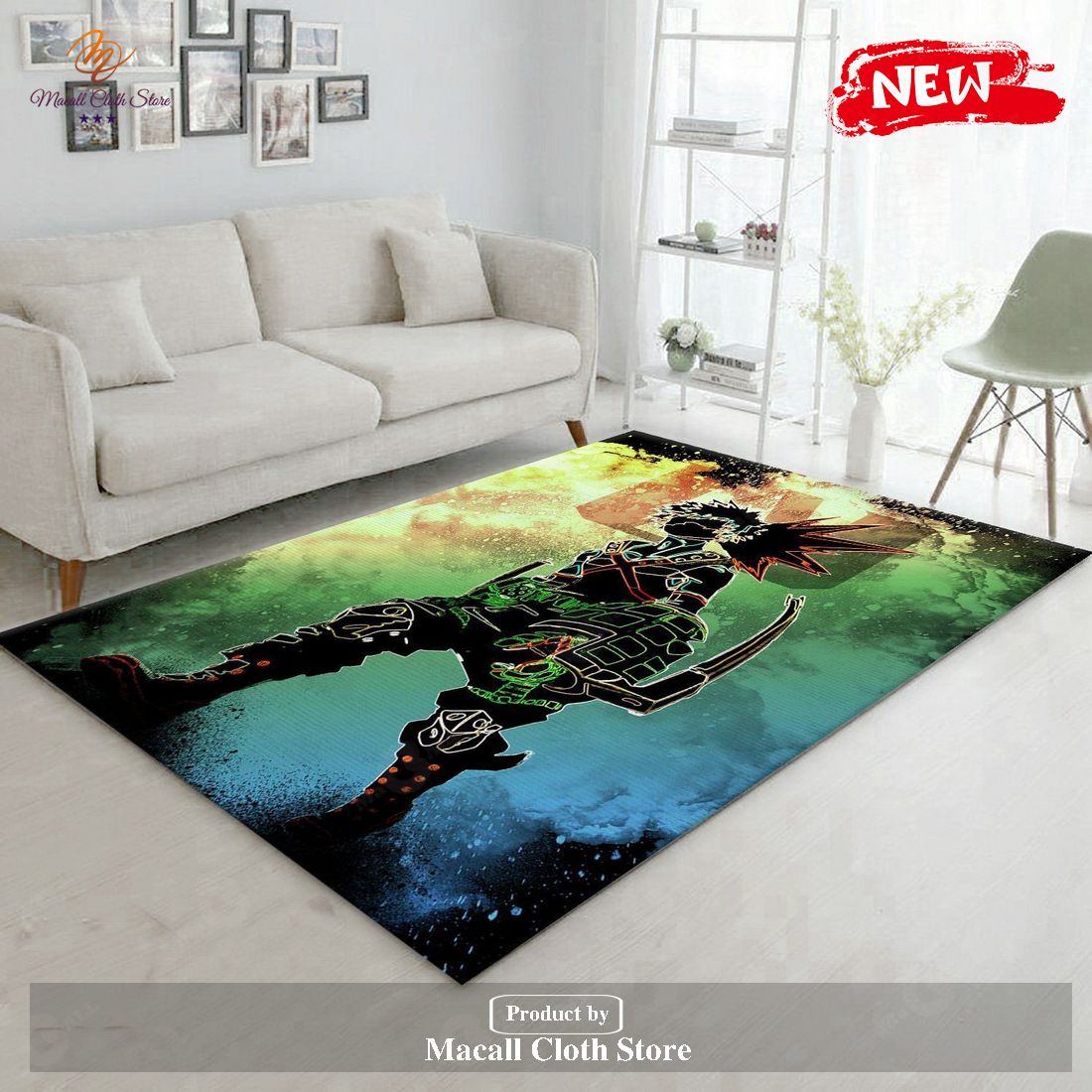 Soul Of Explosion Power Area Rug Gift for fans – Indoor Outdoor Rugs