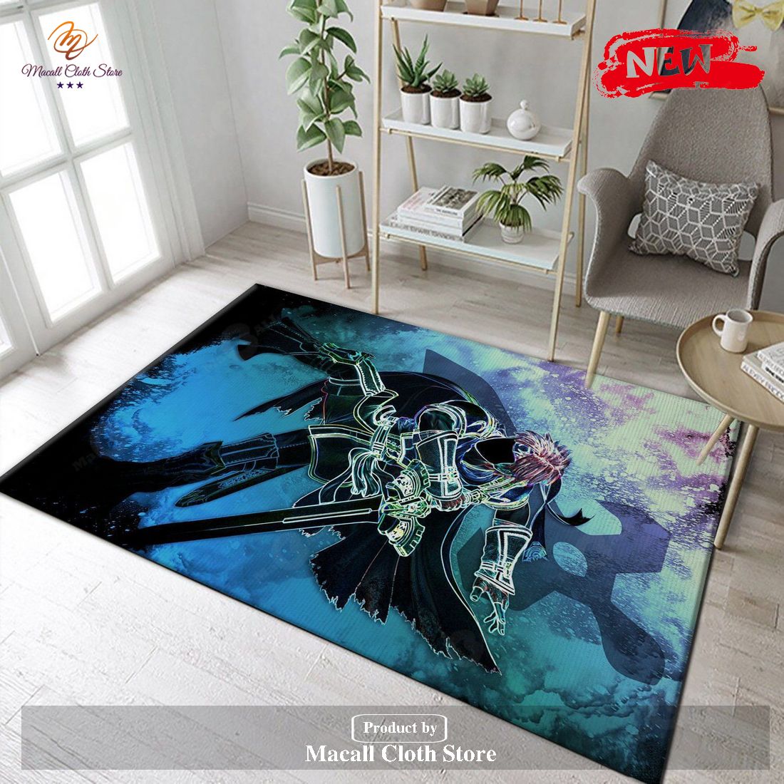 Soul Of The Binding Blade Area Rug For Christmas Kitchen Rug Home Decor Floor Decor – Indoor Outdoor Rugs