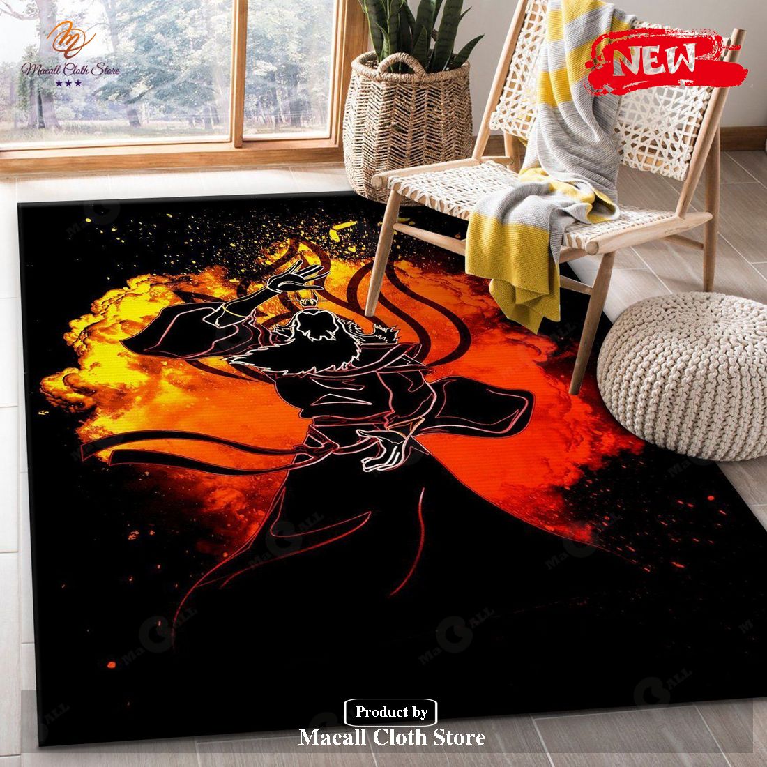 Soul Of The Firebending Area Rug Living room and bedroom Rug Christmas Gift – Indoor Outdoor Rugs