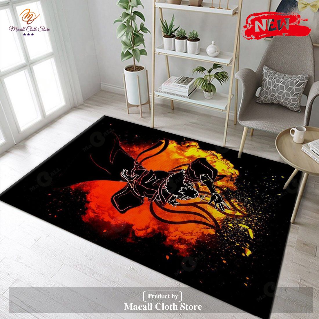 Soul Of The Firebending Area Rug Living room and bedroom Rug Christmas Gift – Indoor Outdoor Rugs