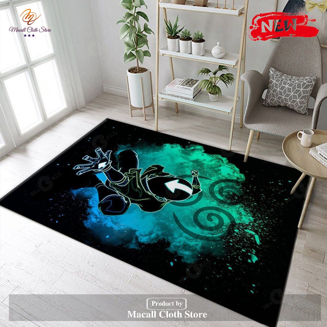 Soul Of The Last Airbender Manga Hero Area Rug Gift for fans – Indoor Outdoor Rugs