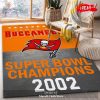 Tampa Bay Buccaneers NFL Area Rug For Christmas Living Room Rug- Indoor Outdoor Rugs