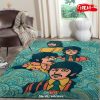 The Beatles Neon Sign Rug Living Room Rug Home Decor Floor Decor – Indoor Outdoor Rugs