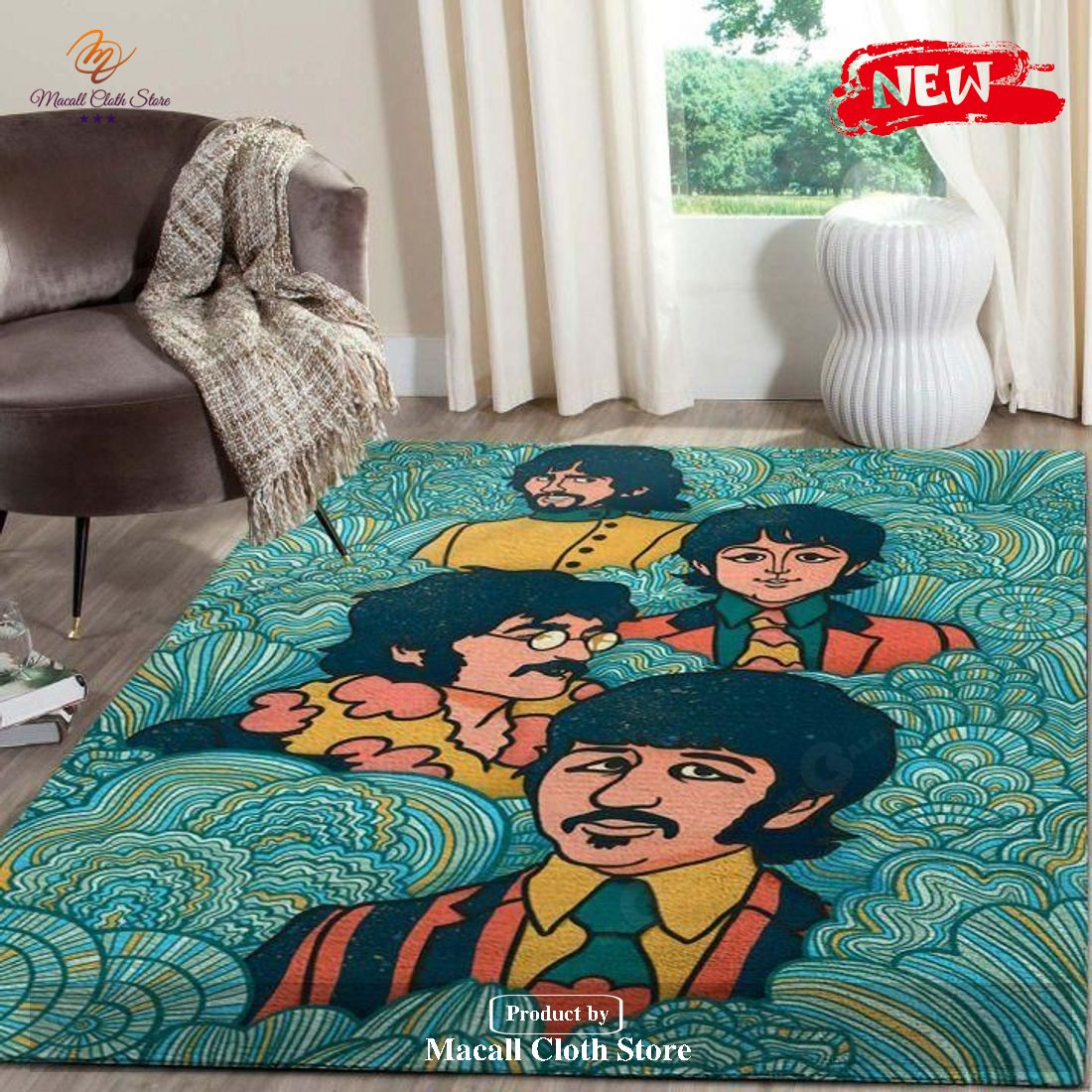 The Beatles Rug Room Carpet Home Decor – Indoor Outdoor Rugs