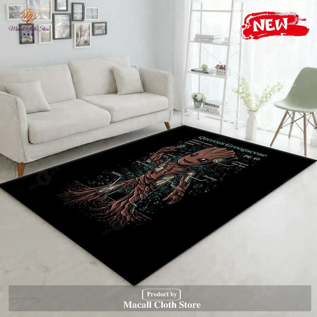The Science Of Groot Movie Area Rug Kitchen Rug - Indoor Outdoor Rugs The Science Of Groot Movie Area Rug Kitchen Rug - Indoor Outdoor Rugs
