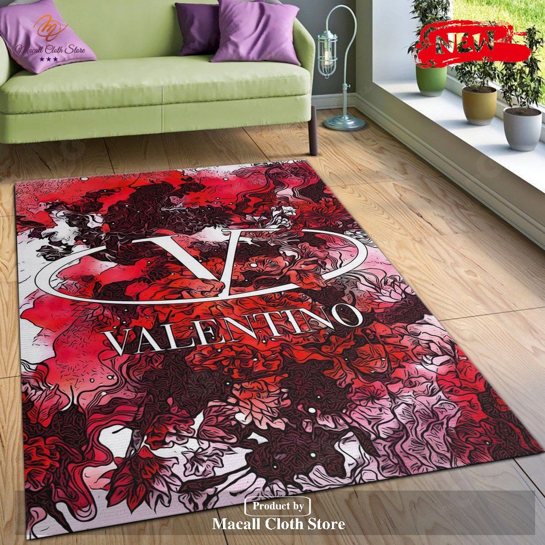 Valentino Rug Living Room Rug Home Decor Floor Decor – Indoor Outdoor Rugs