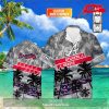 Personalized Name MLB Arizona Diamondbacks Palm Tree Hawaiian Shirt and Short