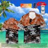 Personalized Name MLB Boston Red Sox Palm Tree Hawaiian Shirt and Short