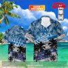 Personalized Name MLB Los Angeles Angels Palm Tree Hawaiian Shirt and Short