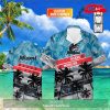 Personalized Name MLB Los Angeles Dodgers Palm Tree Hawaiian Shirt and Short