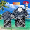 Personalized Name MLB Oakland Athletics Palm Tree Hawaiian Shirt and Short