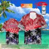 Personalized Name MLB Oakland Athletics Palm Tree Hawaiian Shirt and Short