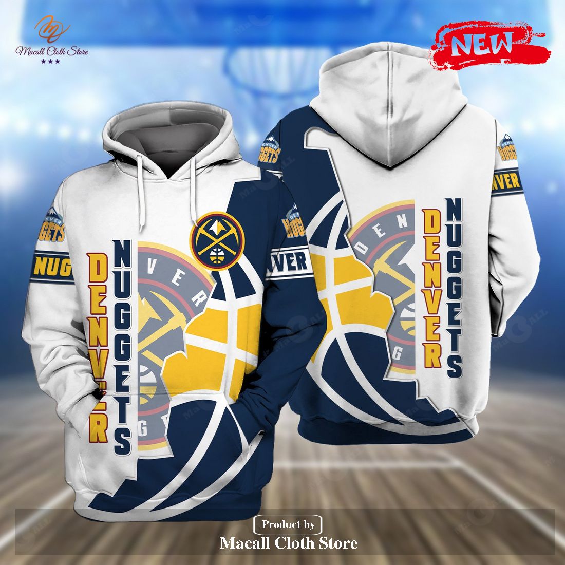 Denver Nuggets NBA Gift For Fan Hoodie Sweatshirt 3D