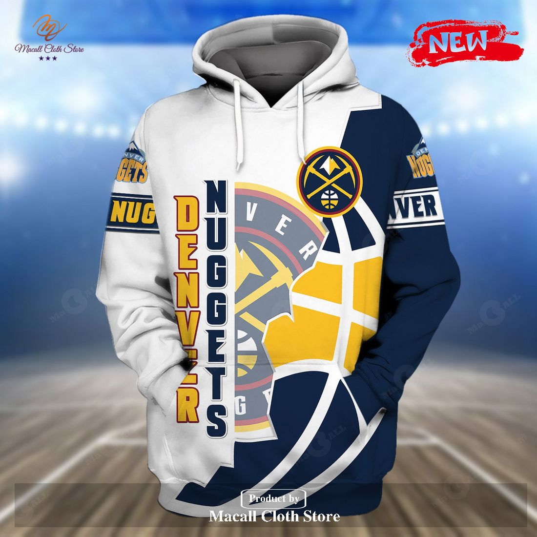 Denver Nuggets NBA Gift For Fan Hoodie Sweatshirt 3D Denver Nuggets NBA Gift For Fan Hoodie Sweatshirt 3D